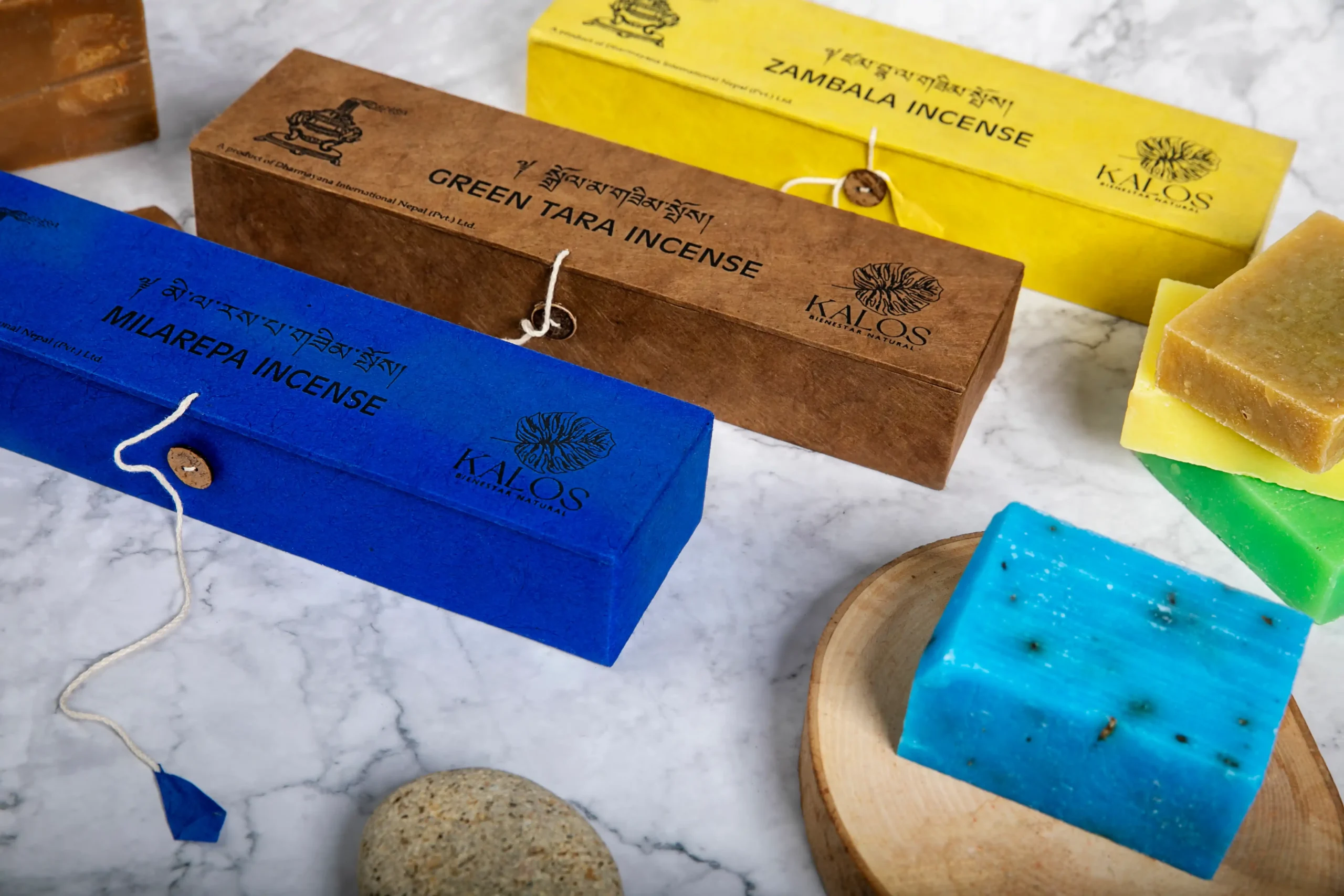 Inciensos naturales artesanales del Tíbet