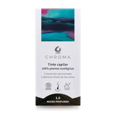 TINTE NATURAL AYURVEDICO KALOS 1.0 NEGRO PROFUNDO