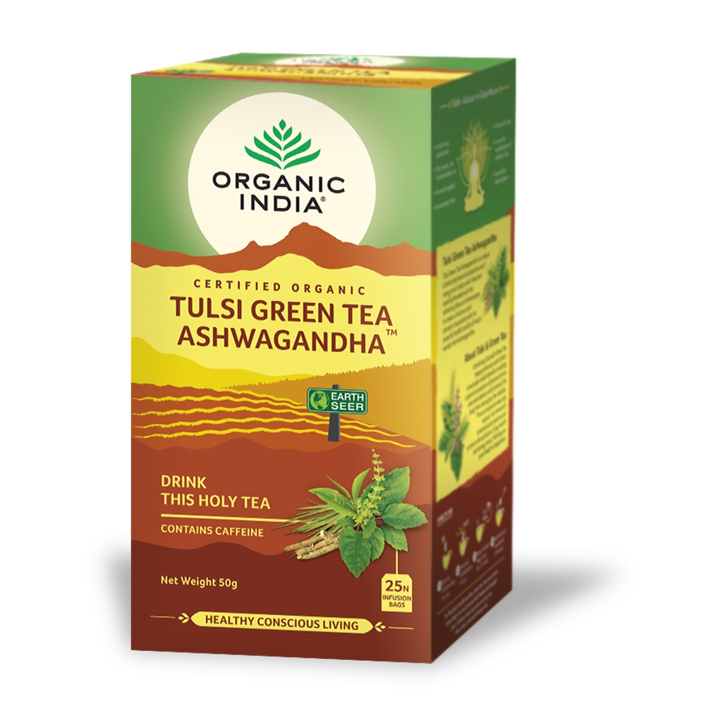 Tulsi Green Tea Ashwagandha 25B