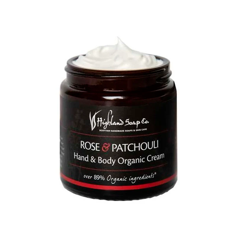 Crema de Manos y Cuerpo Rosa & Pachulí 120 ml